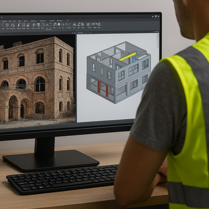 Nubes de Puntos, CAD, Scan to BIM y Modelado 3D en Barcelona